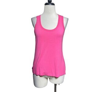 Juicy Couture Hot Pink Knit Tank Top Size XSmall